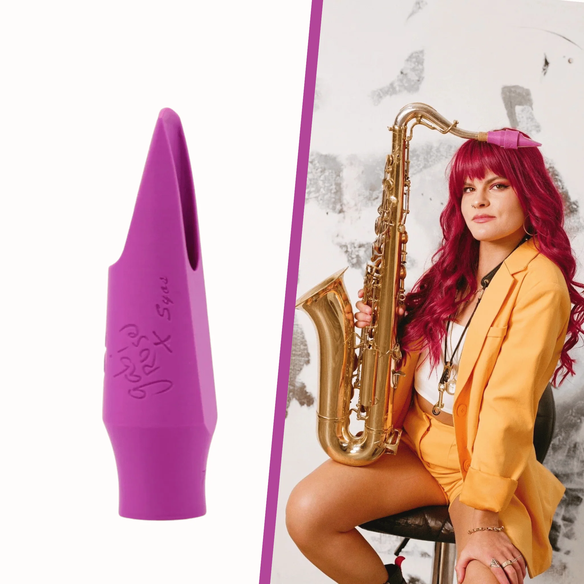 Bec de saxophone Ténor signature - Gabi Rose